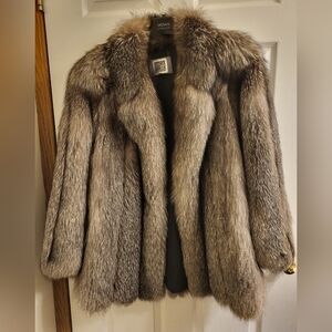 Saga Furs Luxurious Silver Fur Coat
